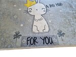 Tapis enfant Calin 80 x 150 cm - Gris