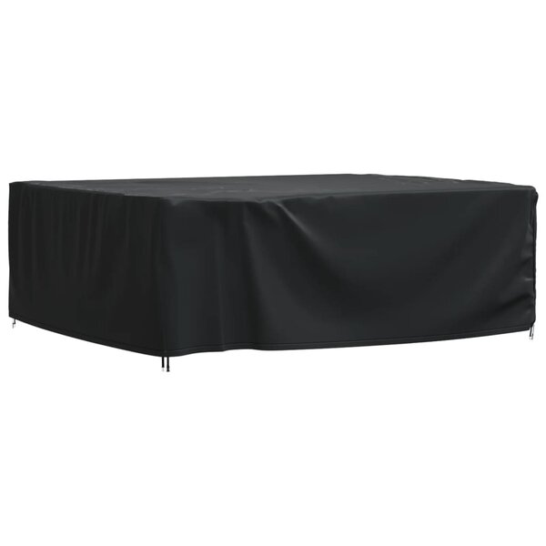 vidaXL Housse de salon de jardin noir 250x210x90 cm imperméable 420D