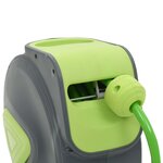vidaXL Enrouleur mural automatique pour tuyau rétractable 10+1 m