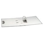 Classeur à levier papier marbre gris dos de 70mm - avec perforateur - A4 - Dos Gris x 10 EXACOMPTA