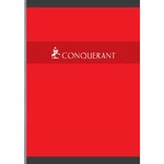 Cahier broché A4 192 pages 70g quadrillé 5x5 coloris aléatoires CONQUÉRANT