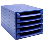 Module De Classement The Box Forever - Bleu Cobalt - Exacompta