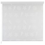 vidaXL Store roulant de douche 160x240 cm Étoile de mer