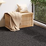 Tonte d'herbe artificielle vidaXL Noir 1x2 m 30 mm