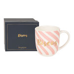 Lot Mug & Bougie " Bisous " - Draeger paris