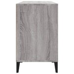 vidaXL Armoire à chaussures Sonoma gris 102x36x60 cm Bois d'ingénierie