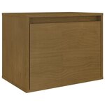 vidaXL Meubles TV 6 Pièces Marron miel Bois massif de pin