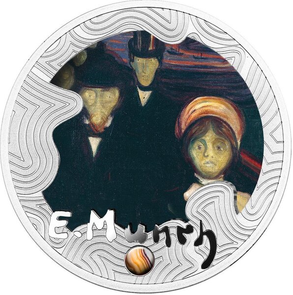 Pièce de monnaie en Argent 500 Francs g 17.50 Millésime 2024 ANXIETY
