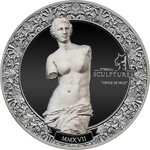 Pièce de monnaie en Argent 10 Dollars g 62.2 (2 oz) Millésime 2017 Eternal Sculptures VENUS DE MILO