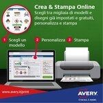 Bte 200 étiquettes ultra-résistantes en polyéthylène étirable 105x148 mm avery