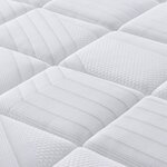 vidaXL Matelas à ressorts ensachés dureté moyenne 90x200 cm