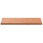 vidaXL Dessus de table 100x60x4 cm rectangulaire bois massif de hêtre