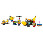 LEGO 75580 Les Minions et la Voiture-Banane : Aventure Énergique pour Enfants
