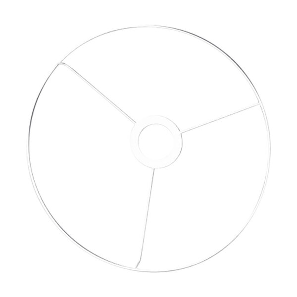 Armature abat-jour cercle avec croix Ø 30 cm