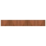 vidaXL Tapis rectangulaire marron 70x500 cm bambou