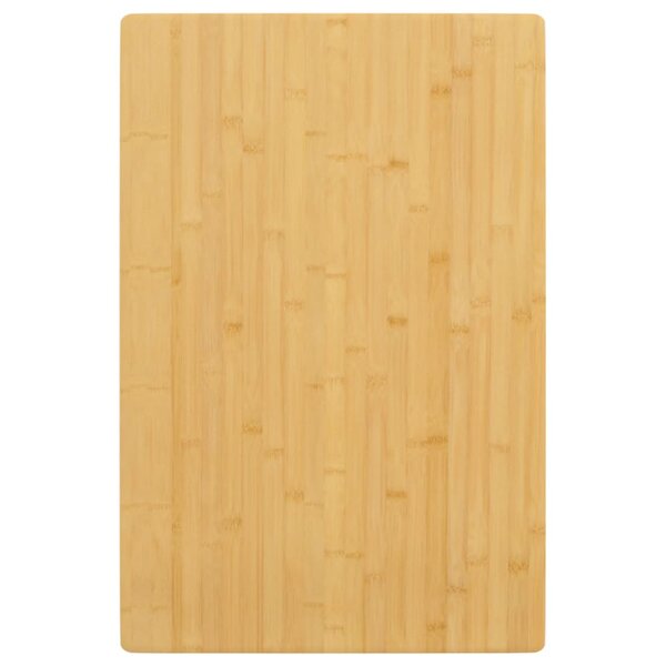 vidaXL Dessus de table 40x60x2 5 cm bambou