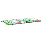 vidaXL Coussin de banc de jardin multicolore 100x50x4 cm tissu oxford