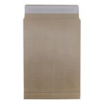 Lot de 20 enveloppes pochettes kraft armé à soufflet marron 250 x 353 + 30  mm