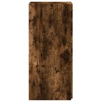 vidaXL Buffet chêne fumé 40x42 5x93 cm bois d'ingénierie