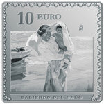 Monnaie en argent 10 euro g 31.1 (1 oz) millésime 2023 horse bath