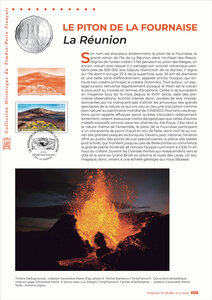 Document philatélique - Piton de la Fournaise