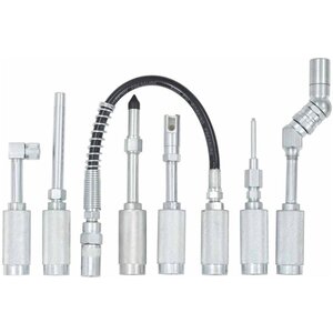 Ks tools ensemble d'adaptateur de pistolet à graisse 7 pièces 980.1100