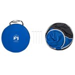 vidaXL Tente de plage bleu azuré escamotable imperméable
