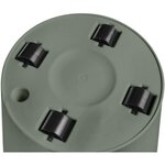 Pot de fleurs Rond LOFT URBAN - Plastique - Percé - Réservoir - Avec roulettes - Ø 40 - Vert