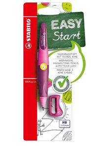 Porte-mine d'apprentissage EASYergo 3.15 rose pour gauchers STABILO