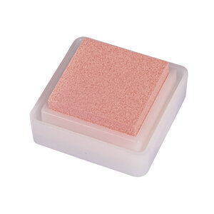 Tampon encreur "Versacolor"  abricot  2 5x2 5 cm