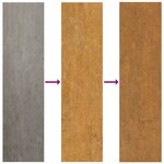 vidaXL Lit surélevé de jardin 196x50x69 cm acier corten