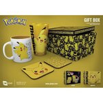 Coffret Cadeau POKEMON PIKACHU - Un Mug, un Verre et deux Dessous de Verre - GB eye