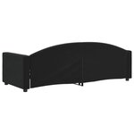 vidaXL Lit de repos noir 80x200 cm velours