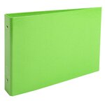 Classeur Rigide Rembordé Pour Fiches Bristol 125x200mm 2 Anneaux 25mm Iderama - Couleurs Assorties - X 10 - Exacompta