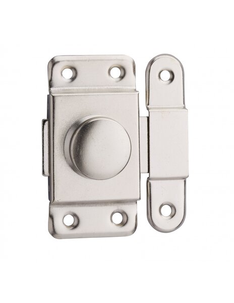 THIRARD - Verrou pour porte d'ameublement  40mm  acier nickelé