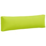 vidaXL Coussins de palette lot de 2 vert vif tissu