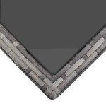 vidaXL Salon de jardin 6 Pièces avec coussins résine tressée gris