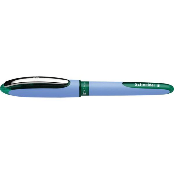 Roller à encre One Hybrid N Pte Aiguille 03 vert SCHNEIDER
