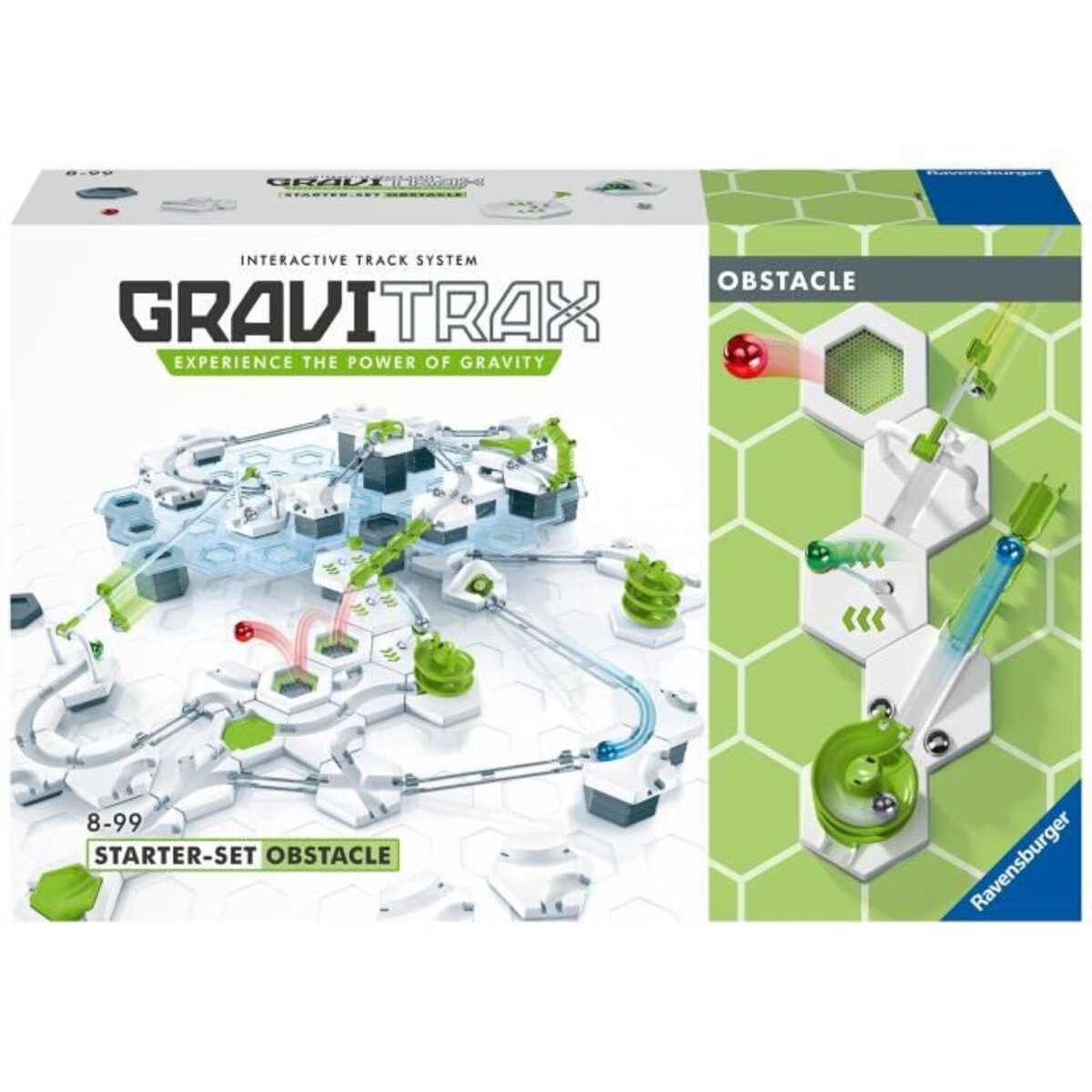 GraviTrax Starter Set - Jeu de construction STEM - Circuit de billes  créatif - Ravensburger - 122 pieces - des 8 ans