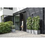 Vivo Next Square 40 Bac à fleurs - Gris Ø 39 x 38 cm - 100  recyclé