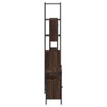 vidaXL Ensemble de meubles de salle de bain 3 Pièces Chêne marron