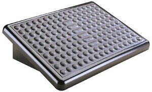 Repose-pieds massant standard noir - Unilux