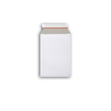 Lot de 10 enveloppes carton b-box 1 blanc compatible lettre suivie / lettre max la poste