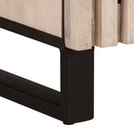 vidaXL Buffet 60x34x75 cm bois de manguier massif