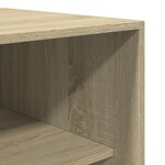 vidaXL Garde-robe chêne sonoma 80x50x200 cm bois d'ingénierie