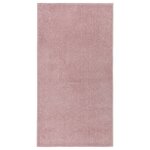 vidaXL Tapis à poils courts 80x150 cm Rose