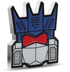 Pièce de monnaie en Argent 2 Dollars g 31.1 (1 oz) Millésime 2025 Transformers Heads SOUNDWAVE