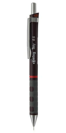 rOtring Tikky Porte-mine à code couleur  corps bordeaux  0 50 mm