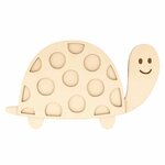Silhouette Tortue - 18 5X10 5 Cm