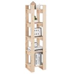 vidaXL Bibliothèque/Séparateur de pièce 41x35x160 cm Pin massif